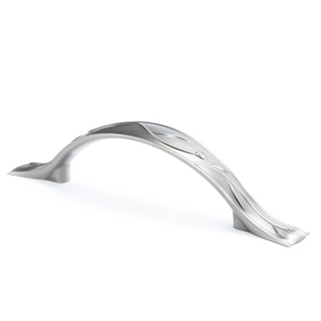 Hd Berenson 128 mm. Center Pull Art Nouveau- Vintage Nickel BE4015 1VTN